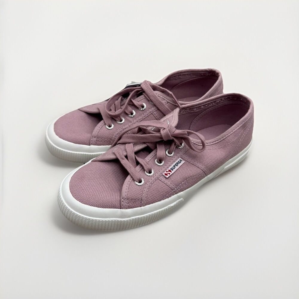 Superga 2750 Cotu Classic Sneakers Women's Size US 7.5 Dark Mauve Tennis Shoes